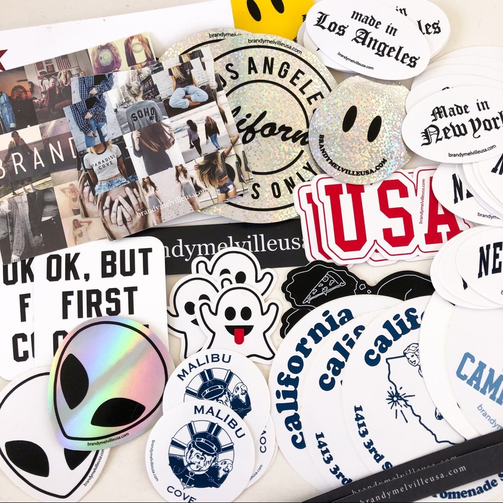 MASSIVE Brandy Sticker/Photo Card Bundle